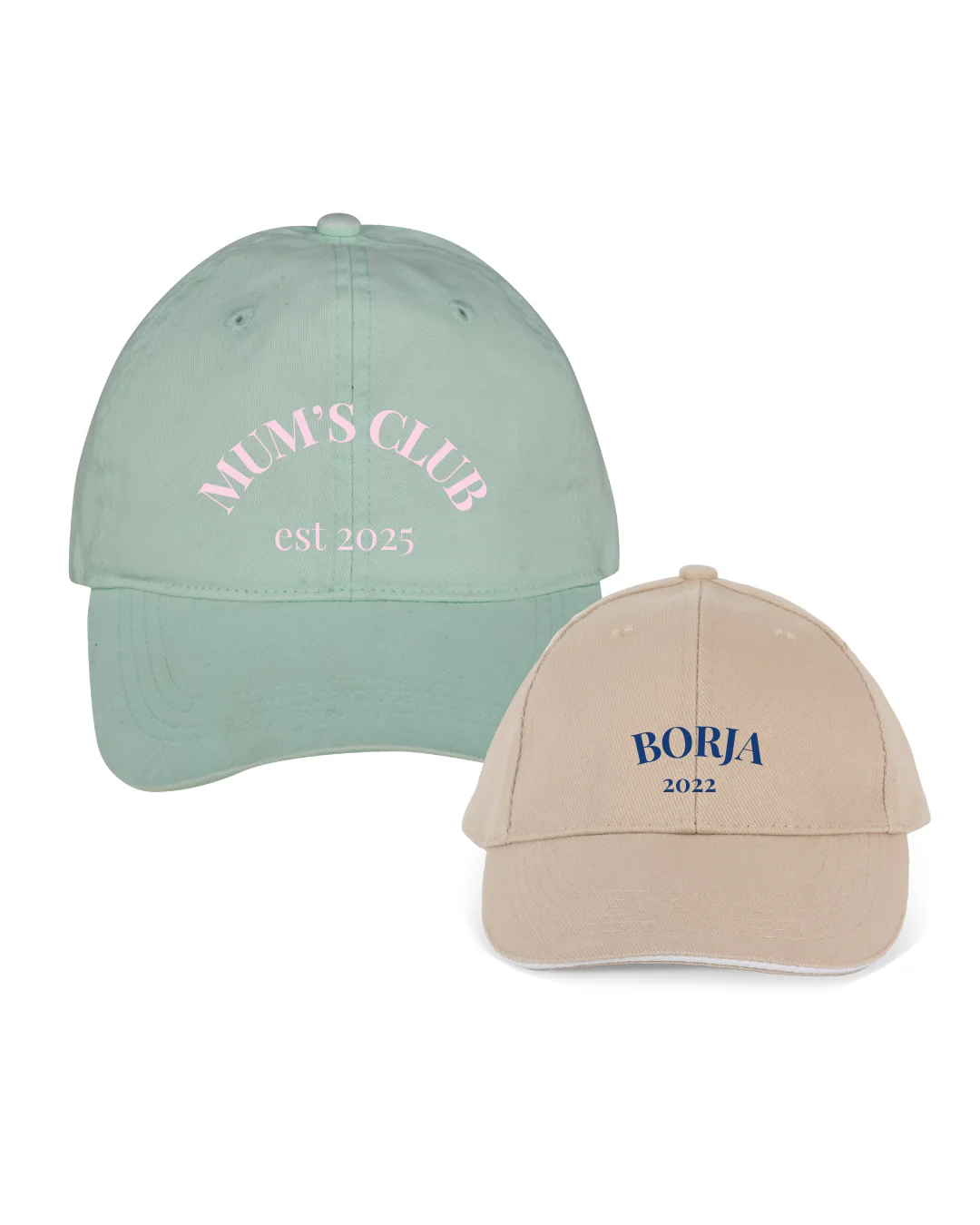 Pack gorras personalizadas una o dos frases adulto y niño - Image 8
