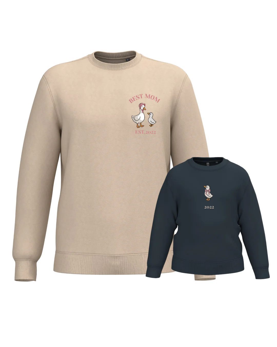 Pack Niño y Mamá sudaderas personalizadas ganso (desde 4 años) - Image 15