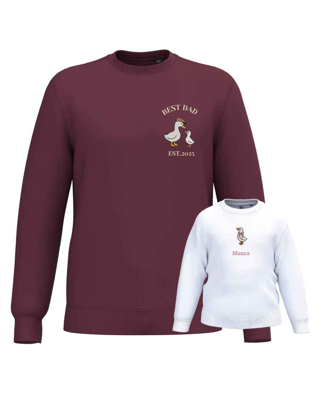 Pack Niño y Mamá sudaderas personalizadas ganso (desde 4 años) - Image 21