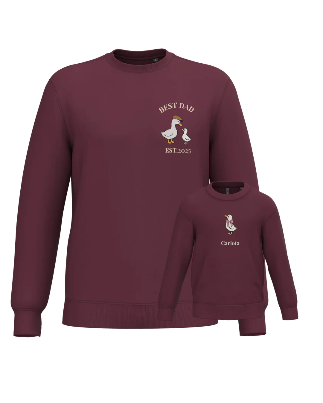 Pack Niño y Mamá sudaderas personalizadas ganso (desde 4 años) - Image 22