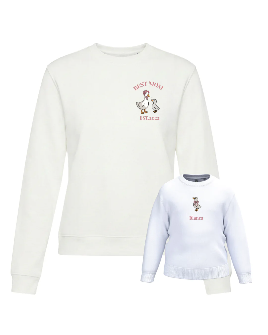 Pack Niño y Mamá sudaderas personalizadas ganso (desde 4 años) - Image 29