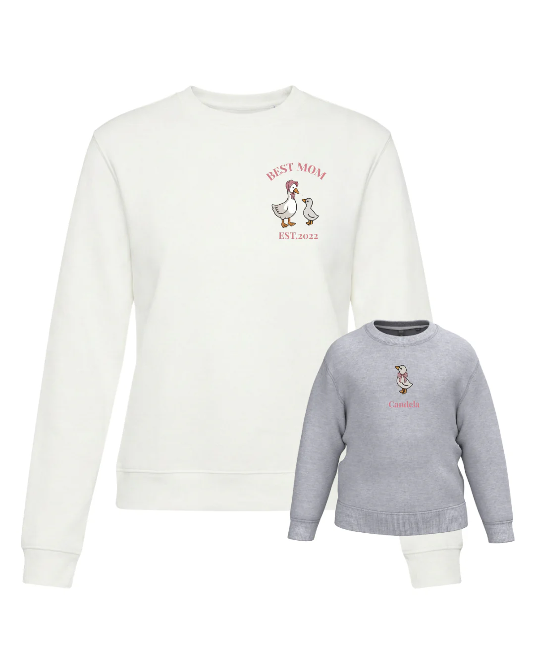 Pack Niño y Mamá sudaderas personalizadas ganso (desde 4 años) - Image 32