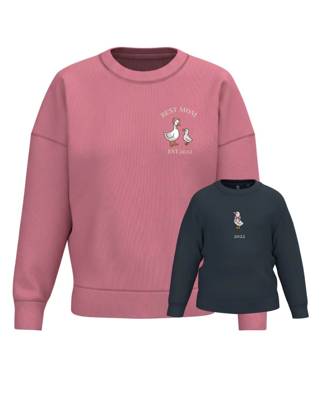 Pack Niño y Mamá sudaderas personalizadas ganso (desde 4 años) - Image 35