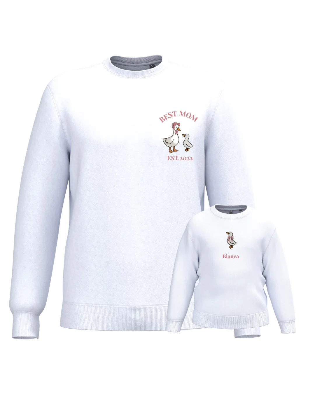 Pack Niño y Mamá sudaderas personalizadas ganso (desde 4 años) - Image 37