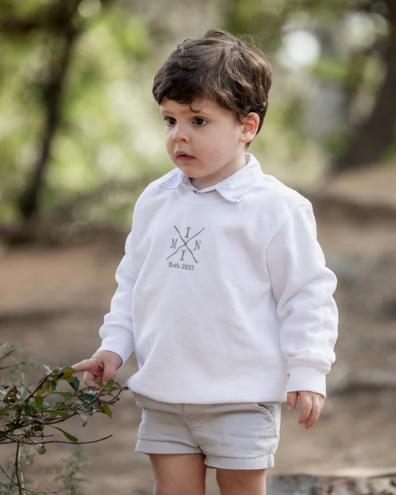 Pack Sudadera cruz personalizada adulto + sudadera cruz niño - Image 4