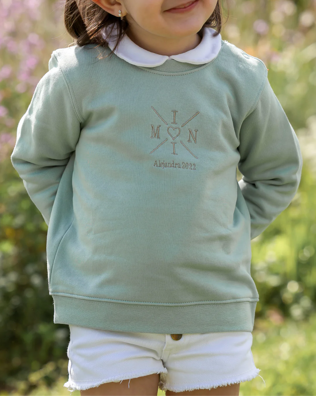 Pack sudaderas MOM y MINI bebé cruz corazón (hasta 36 meses) - Image 5