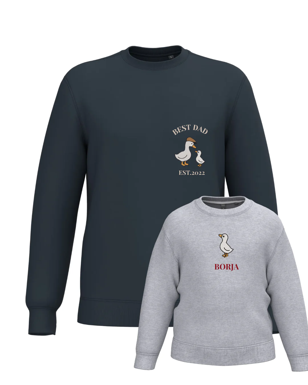 Pack niño y adulto sudaderas personalizadas ganso (desde 4 años) - Image 10
