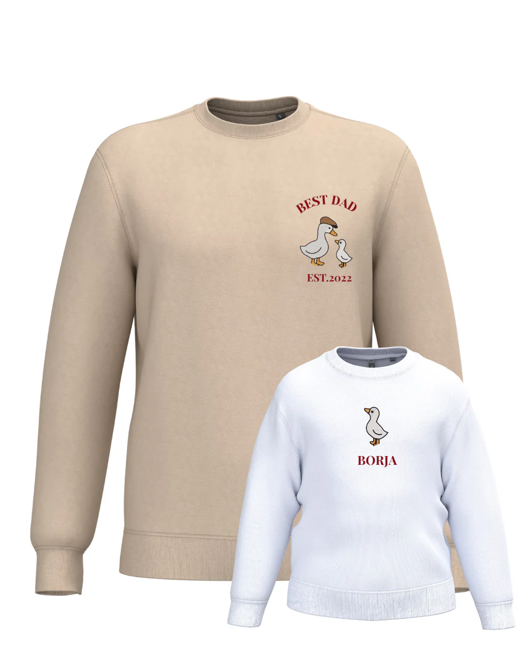 Pack niño y adulto sudaderas personalizadas ganso (desde 4 años) - Image 11
