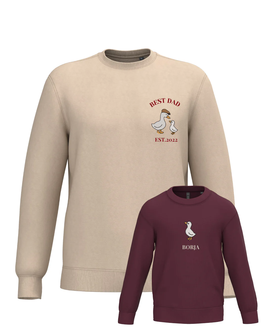 Pack niño y adulto sudaderas personalizadas ganso (desde 4 años) - Image 12