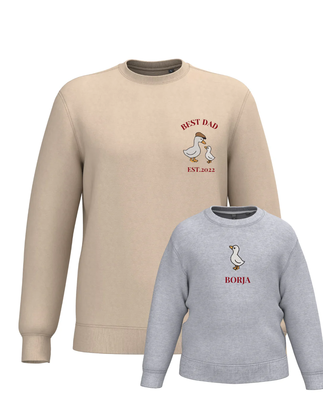 Pack niño y adulto sudaderas personalizadas ganso (desde 4 años) - Image 14
