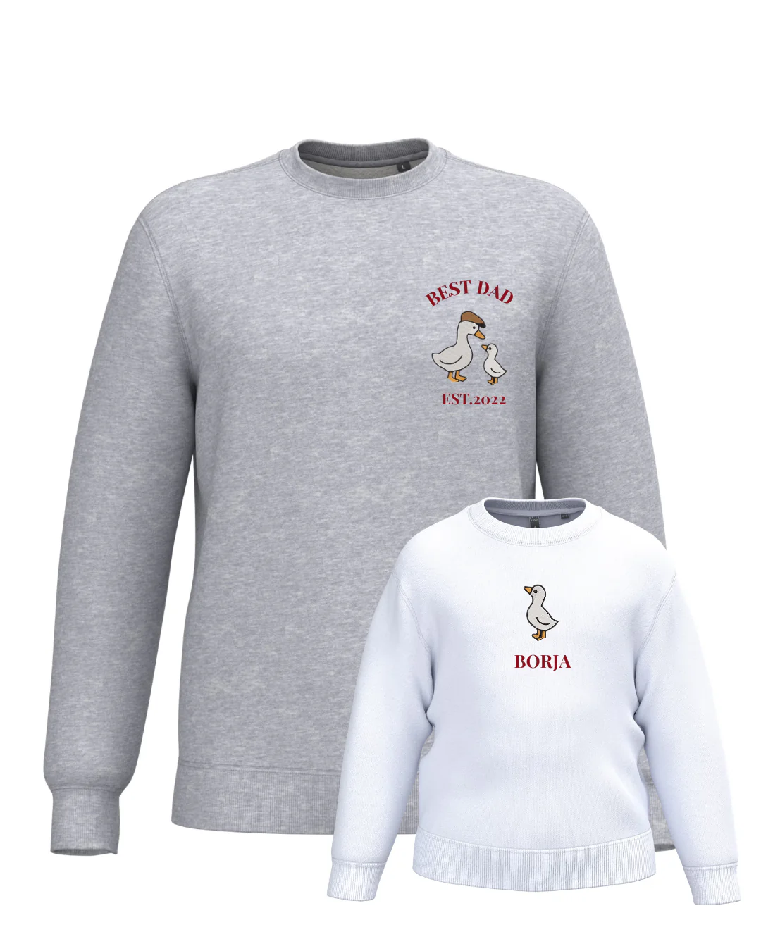 Pack niño y adulto sudaderas personalizadas ganso (desde 4 años) - Image 15