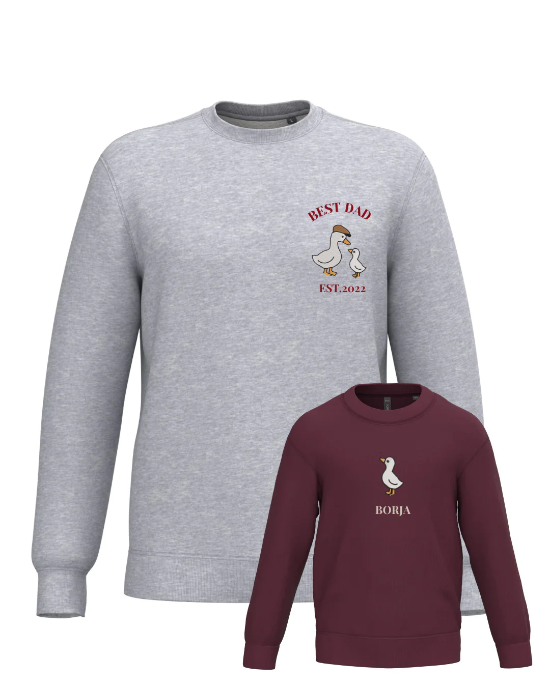 Pack niño y adulto sudaderas personalizadas ganso (desde 4 años) - Image 16