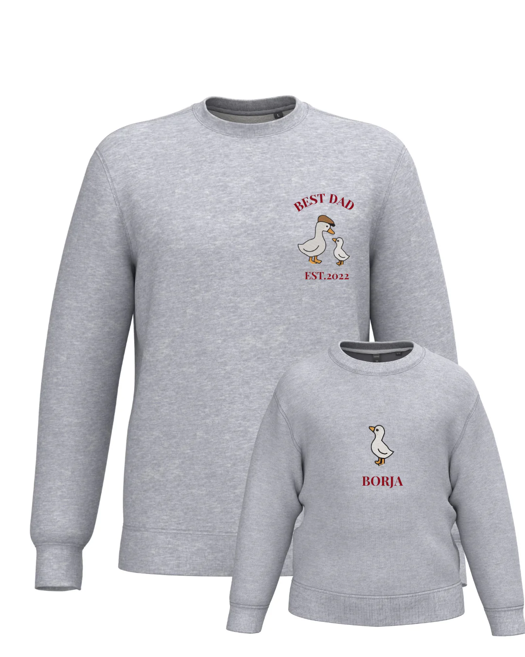 Pack niño y adulto sudaderas personalizadas ganso (desde 4 años) - Image 18