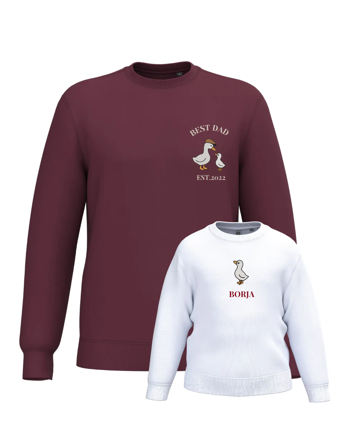 Pack niño y adulto sudaderas personalizadas ganso (desde 4 años) - Image 19