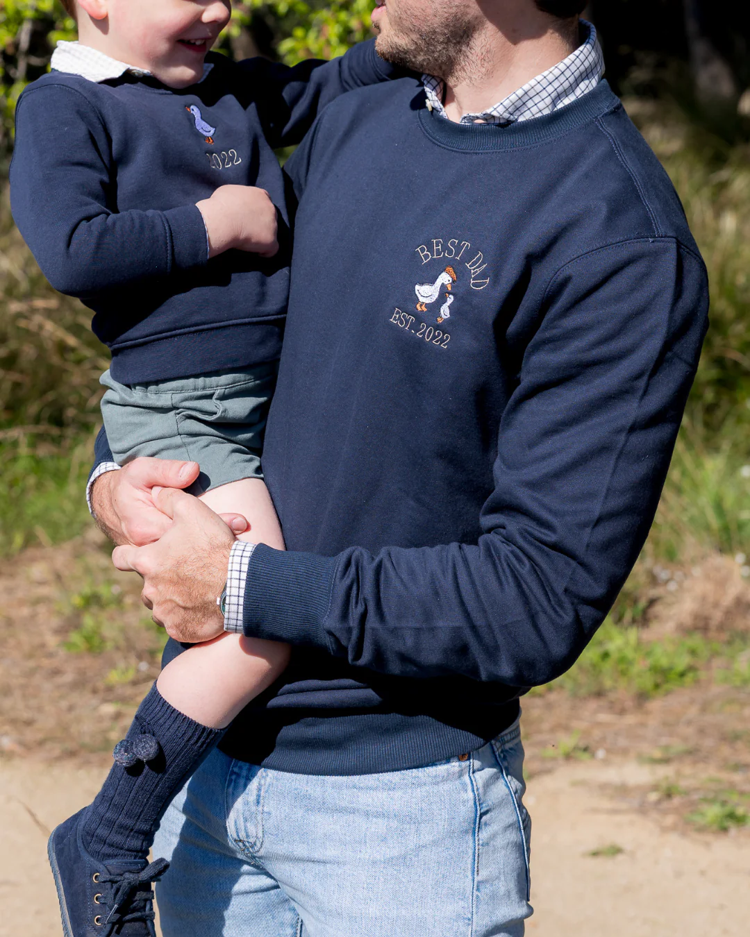 Pack niño y adulto sudaderas personalizadas ganso (desde 4 años) - Image 2