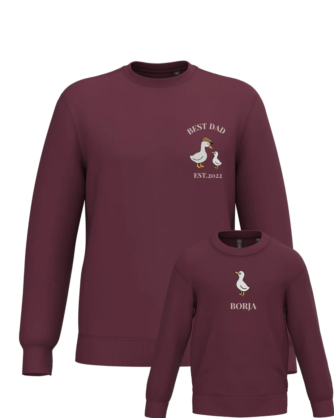 Pack niño y adulto sudaderas personalizadas ganso (desde 4 años) - Image 20