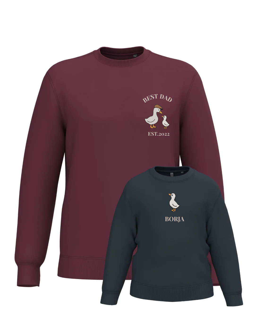 Pack niño y adulto sudaderas personalizadas ganso (desde 4 años) - Image 21