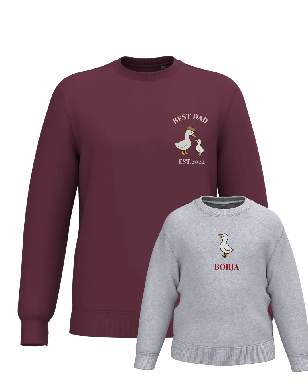 Pack niño y adulto sudaderas personalizadas ganso (desde 4 años) - Image 22