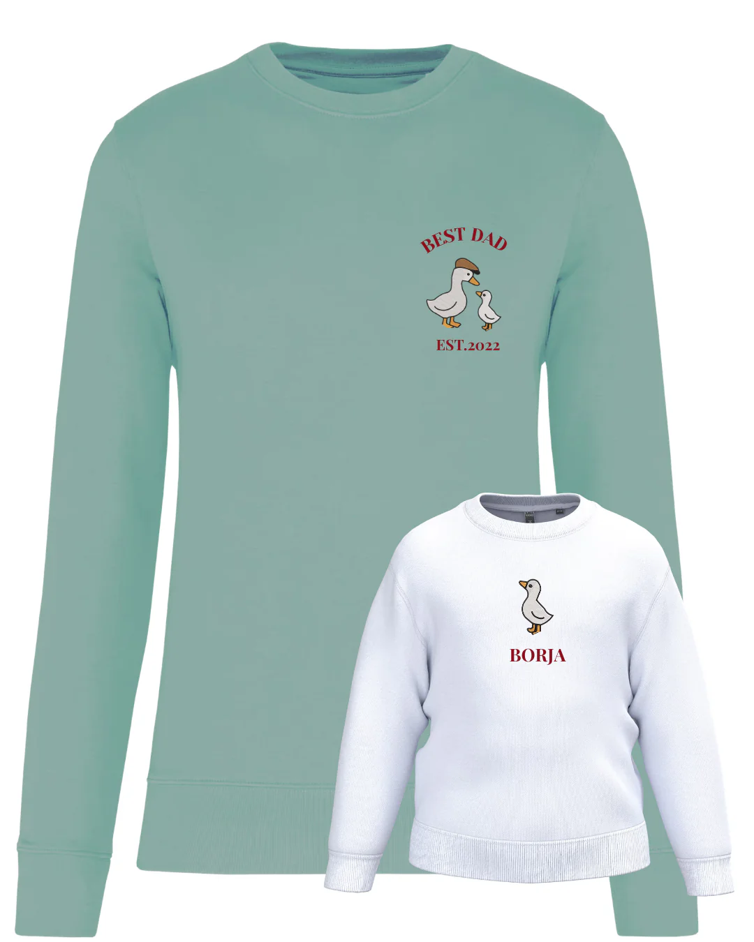 Pack niño y adulto sudaderas personalizadas ganso (desde 4 años) - Image 23
