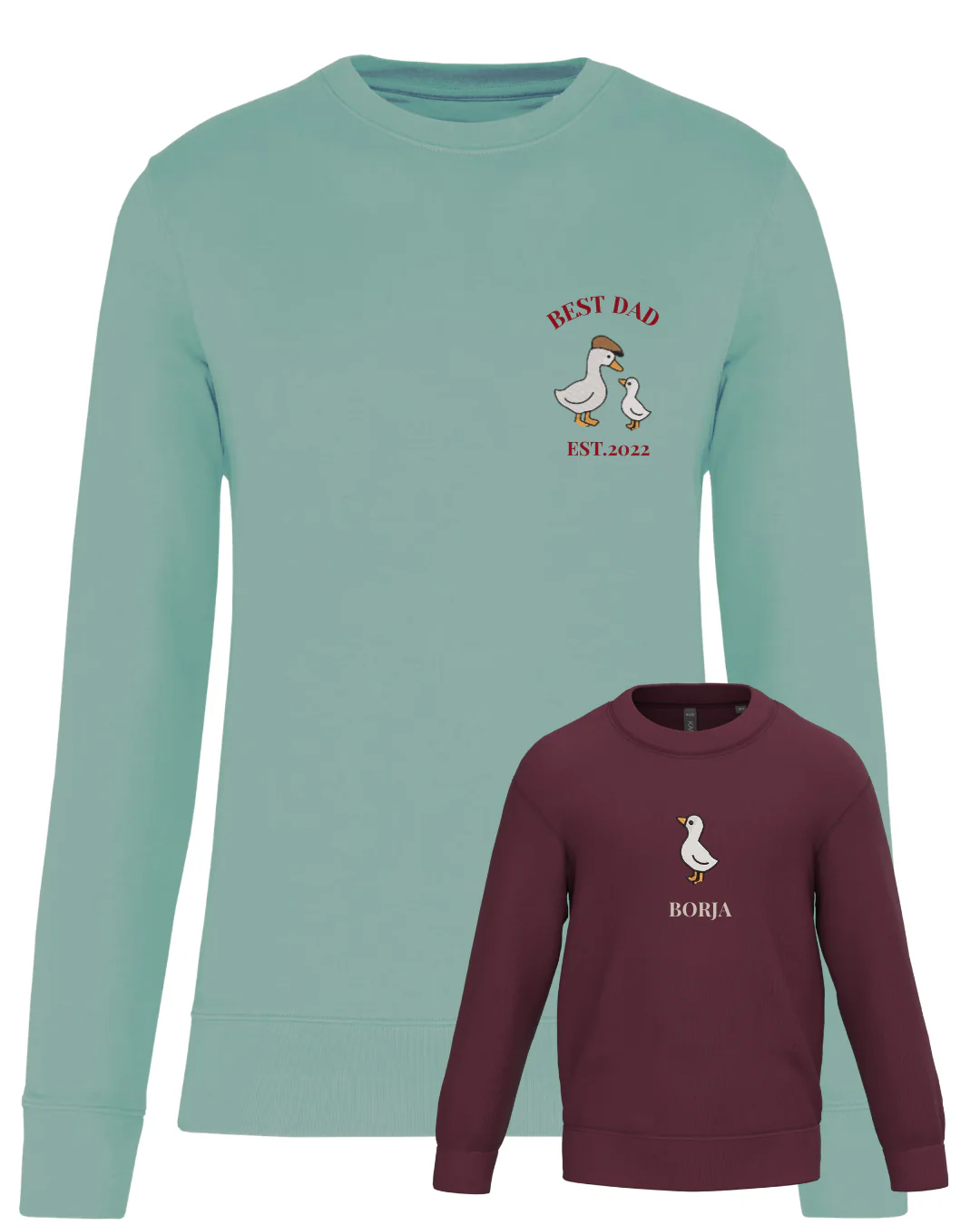 Pack niño y adulto sudaderas personalizadas ganso (desde 4 años) - Image 24
