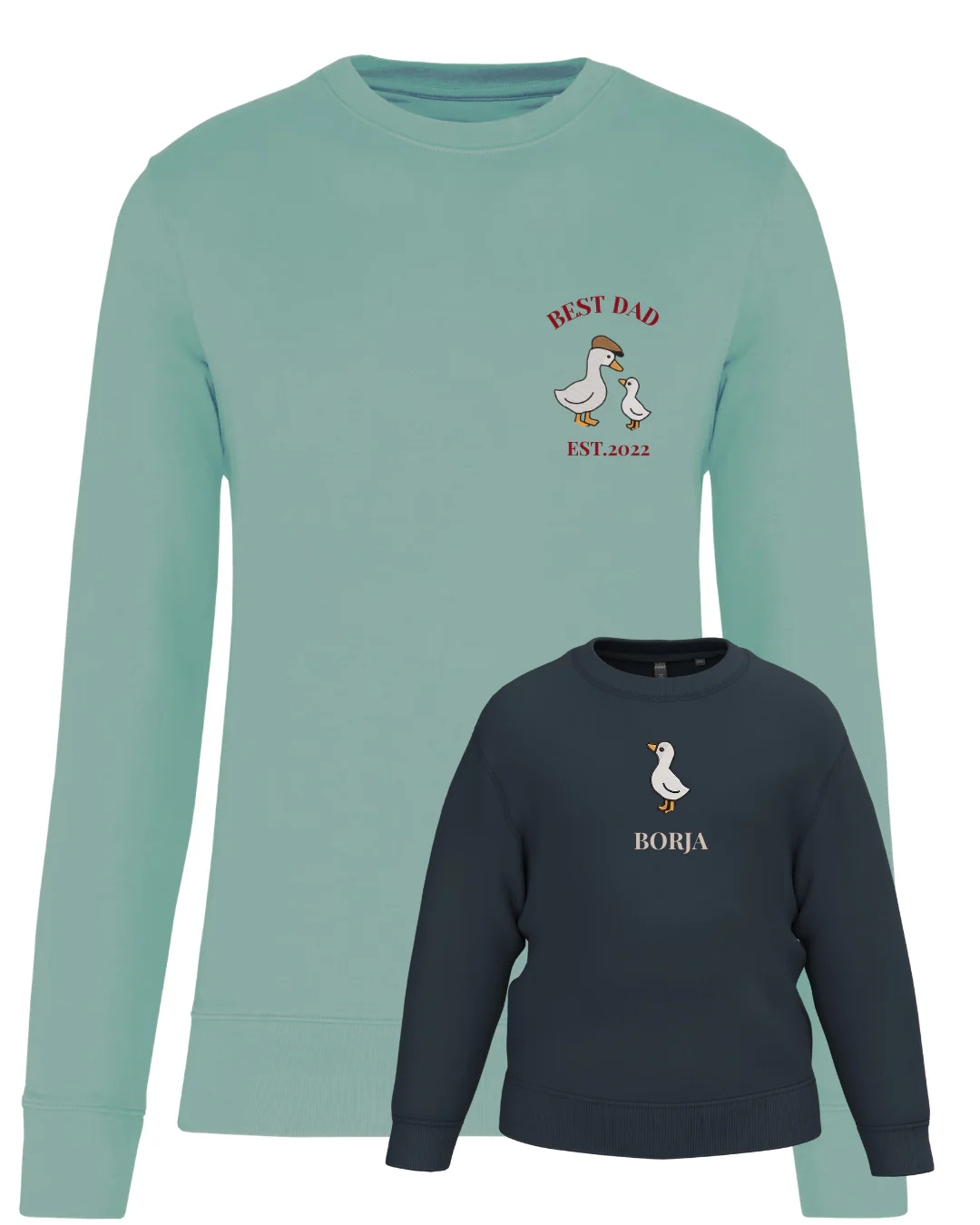 Pack niño y adulto sudaderas personalizadas ganso (desde 4 años) - Image 25