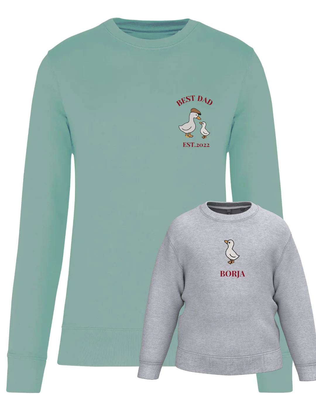 Pack niño y adulto sudaderas personalizadas ganso (desde 4 años) - Image 26