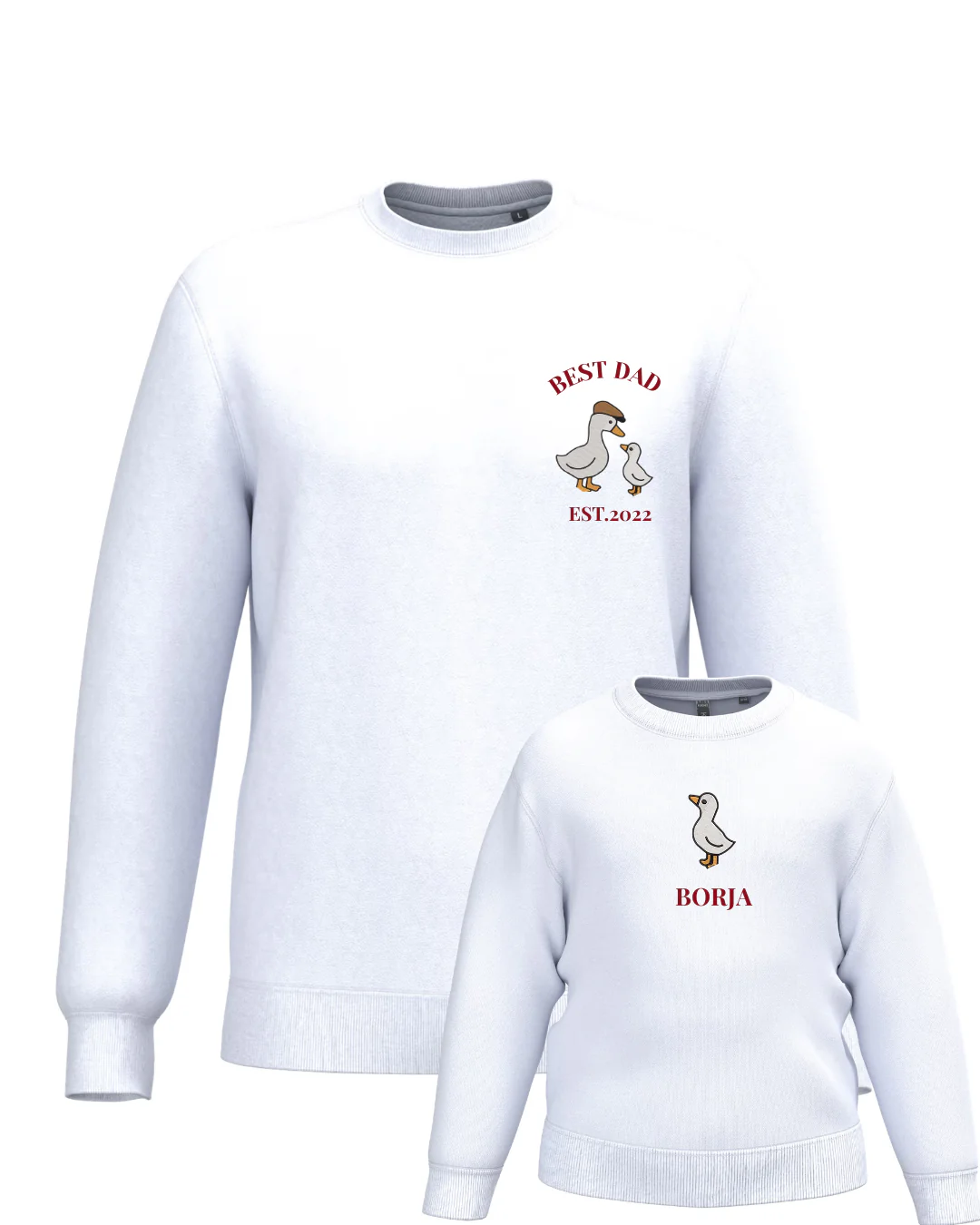 Pack niño y adulto sudaderas personalizadas ganso (desde 4 años) - Image 27