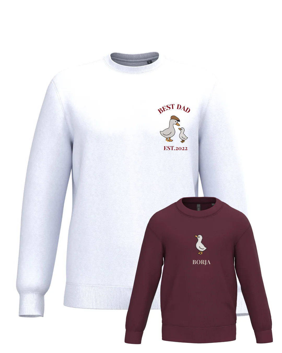 Pack niño y adulto sudaderas personalizadas ganso (desde 4 años) - Image 28