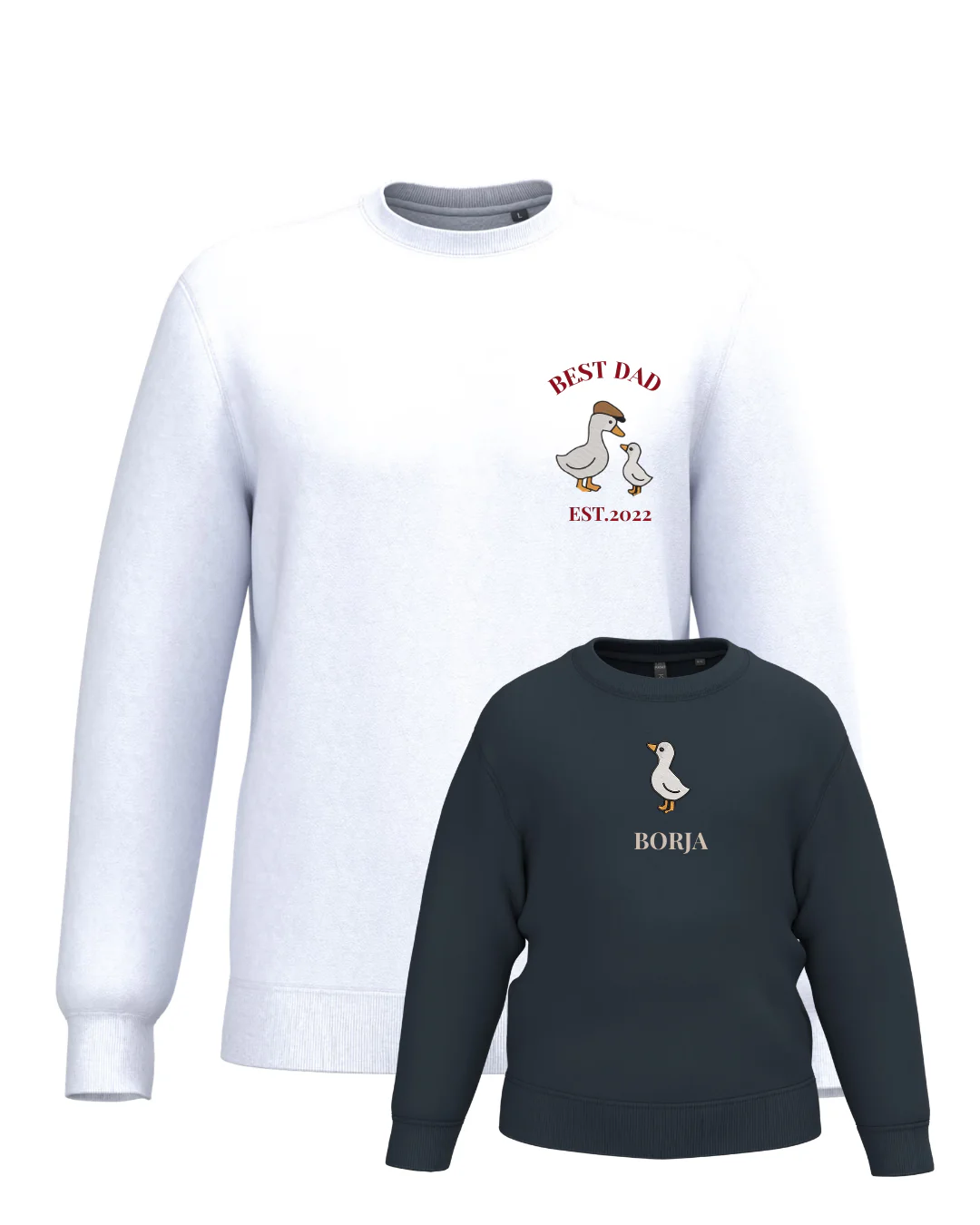 Pack niño y adulto sudaderas personalizadas ganso (desde 4 años) - Image 29