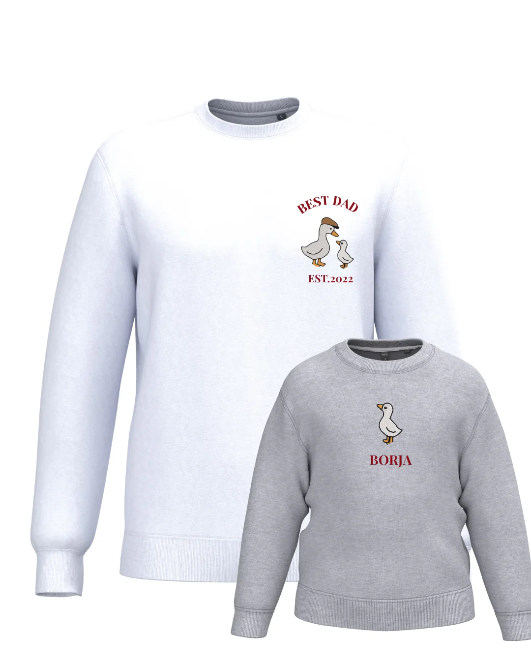 Pack niño y adulto sudaderas personalizadas ganso (desde 4 años) - Image 30