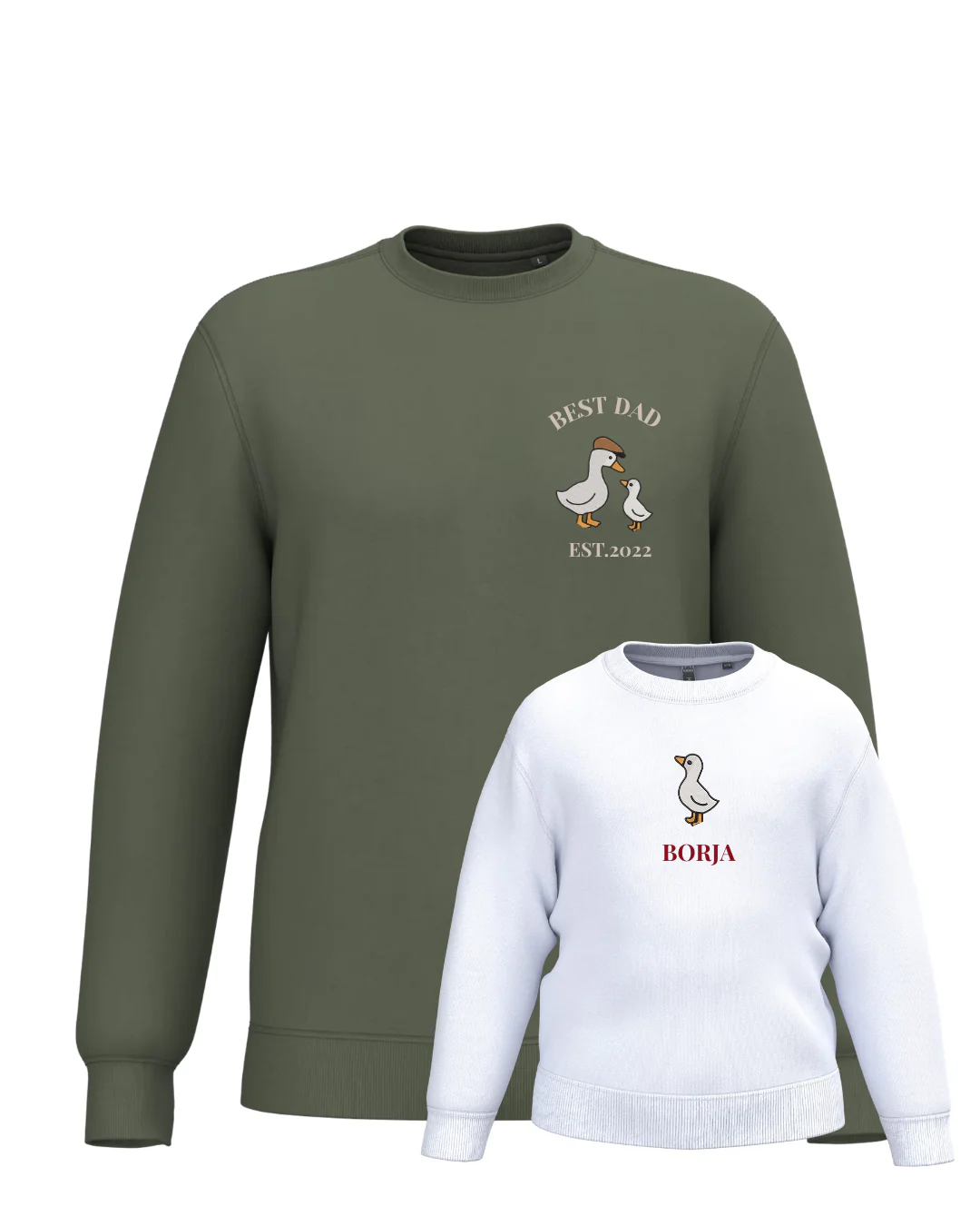 Pack niño y adulto sudaderas personalizadas ganso (desde 4 años) - Image 31