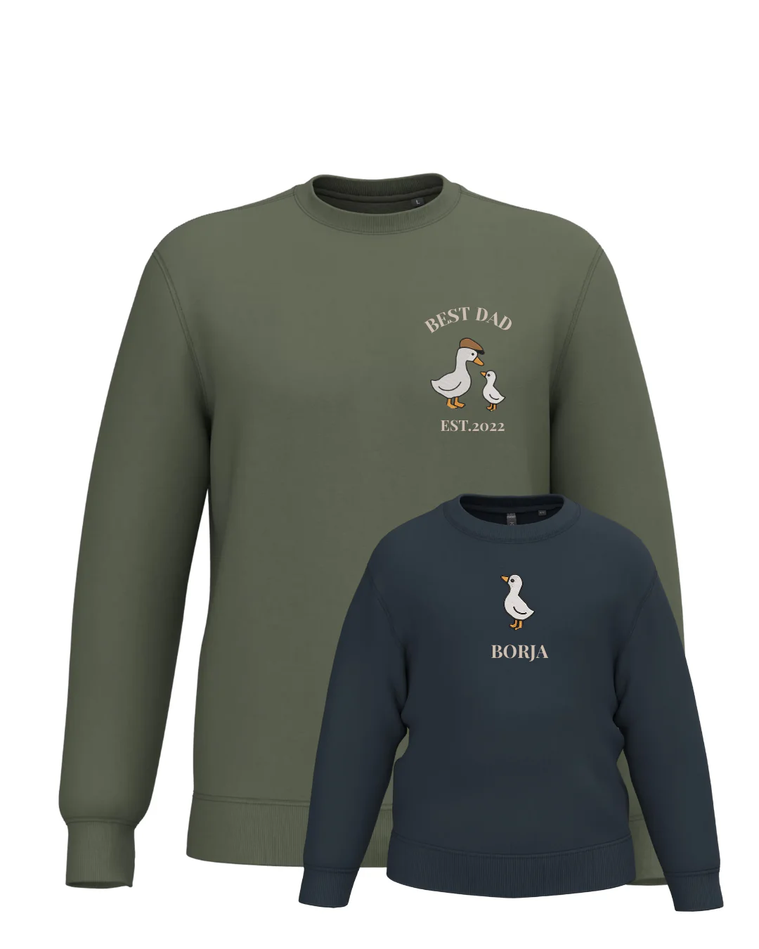 Pack niño y adulto sudaderas personalizadas ganso (desde 4 años) - Image 33