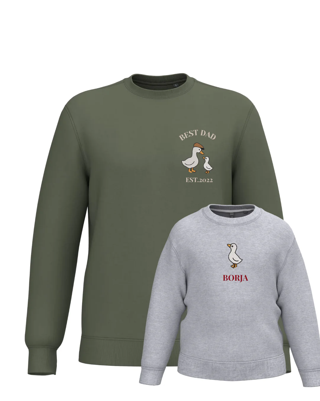 Pack niño y adulto sudaderas personalizadas ganso (desde 4 años) - Image 34