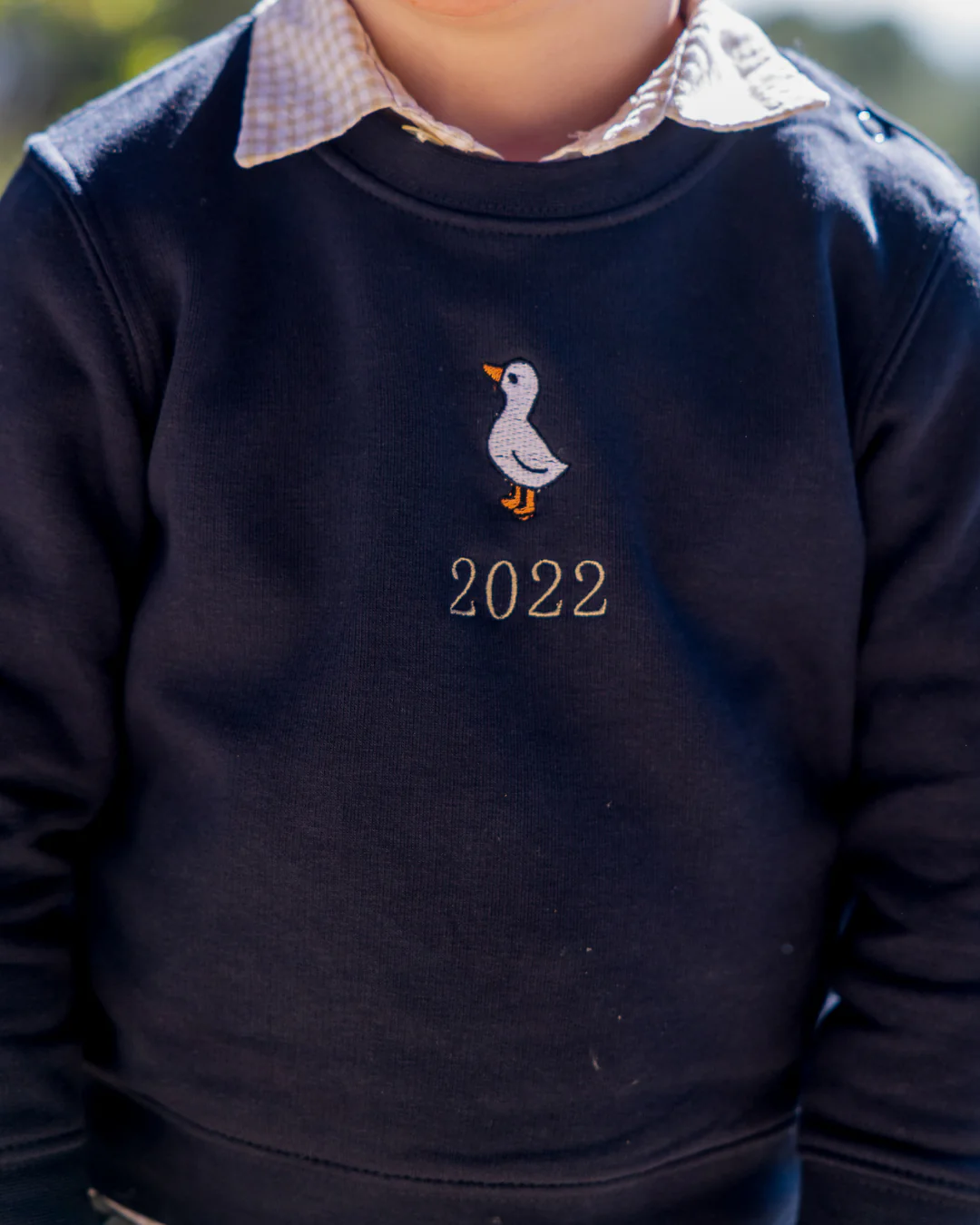 Sudadera personalizada mini pato azul marino - Image 2