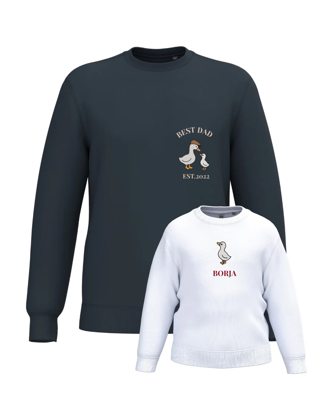 Pack niño y adulto sudaderas personalizadas ganso (desde 4 años) - Image 7