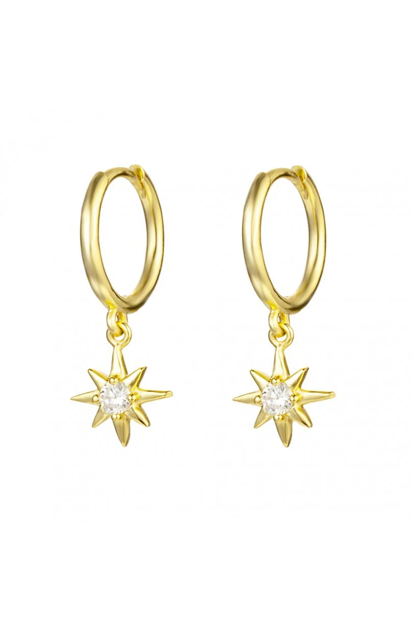 PENDIENTE ESTRELLA CIRCONITA