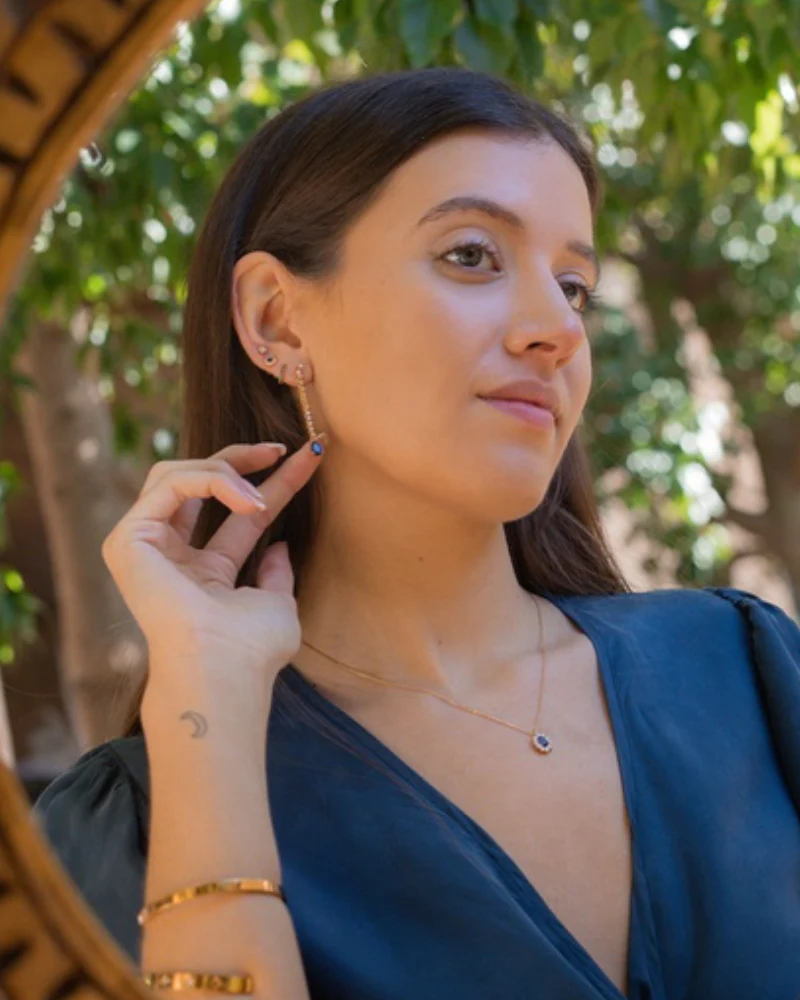 Pendientes Bárbara Gold - Image 2