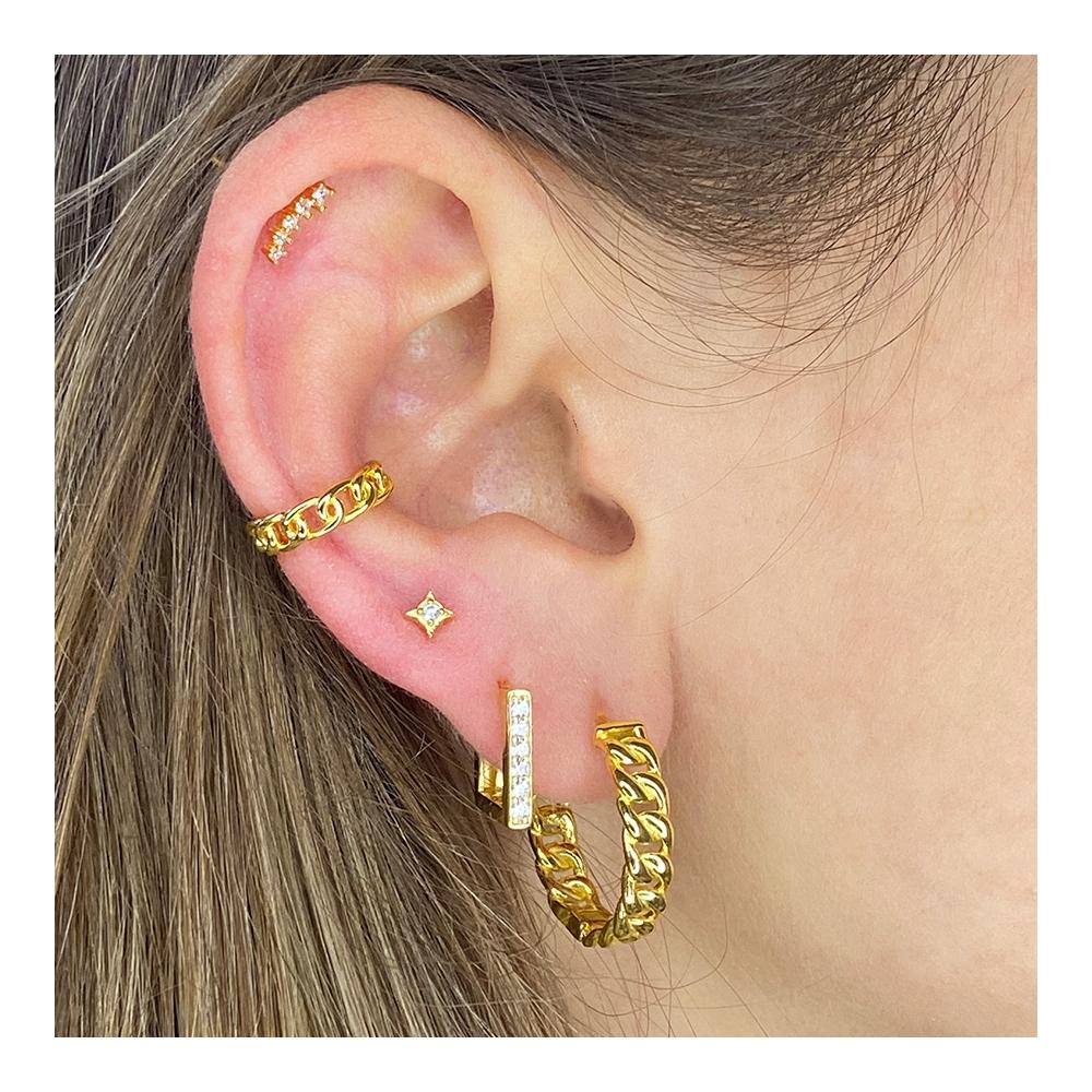 Pendientes big Silver - Image 2