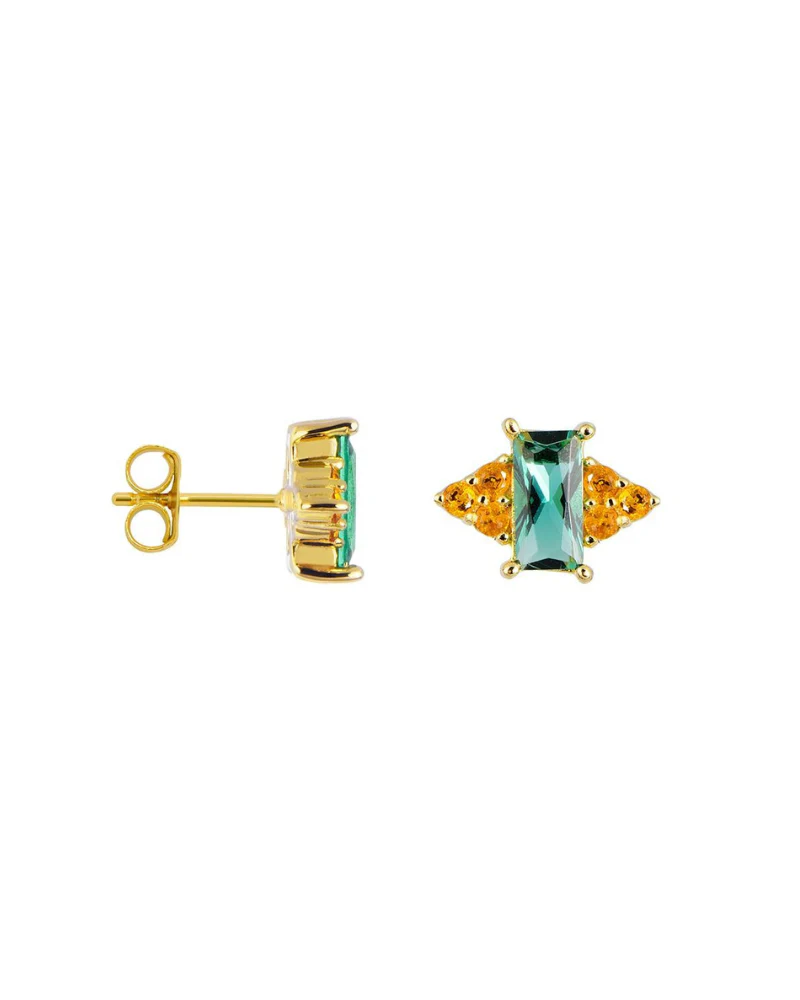 Pendientes Circonita verde