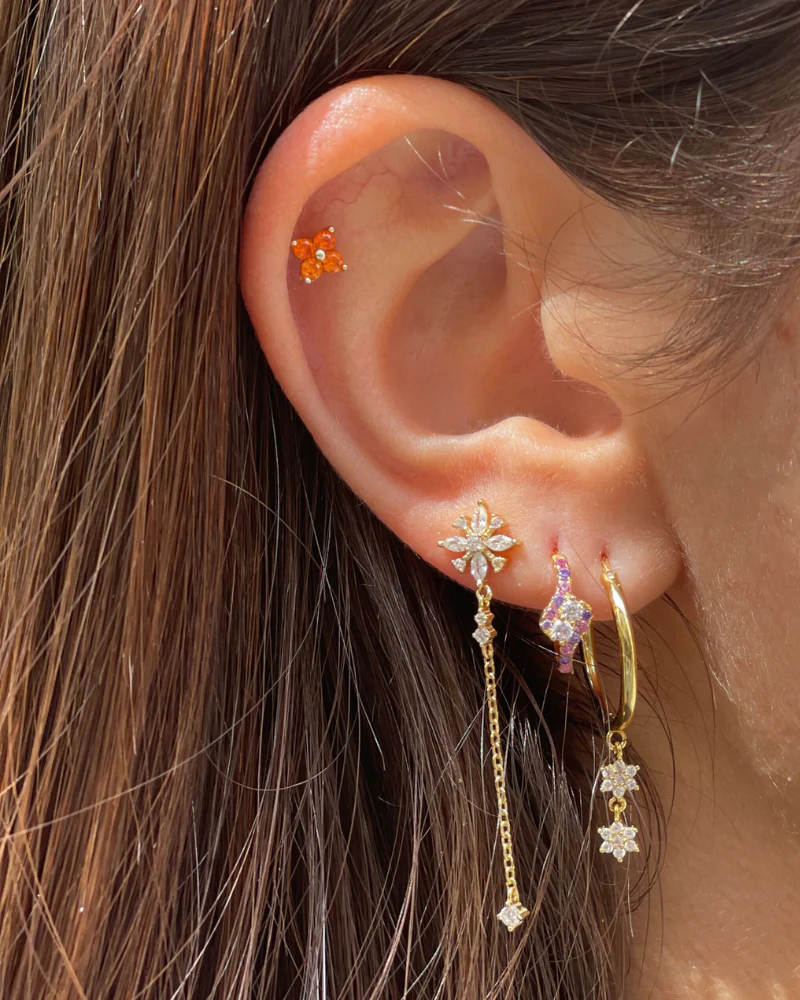 Pendientes Cleopatra Silver - Image 3