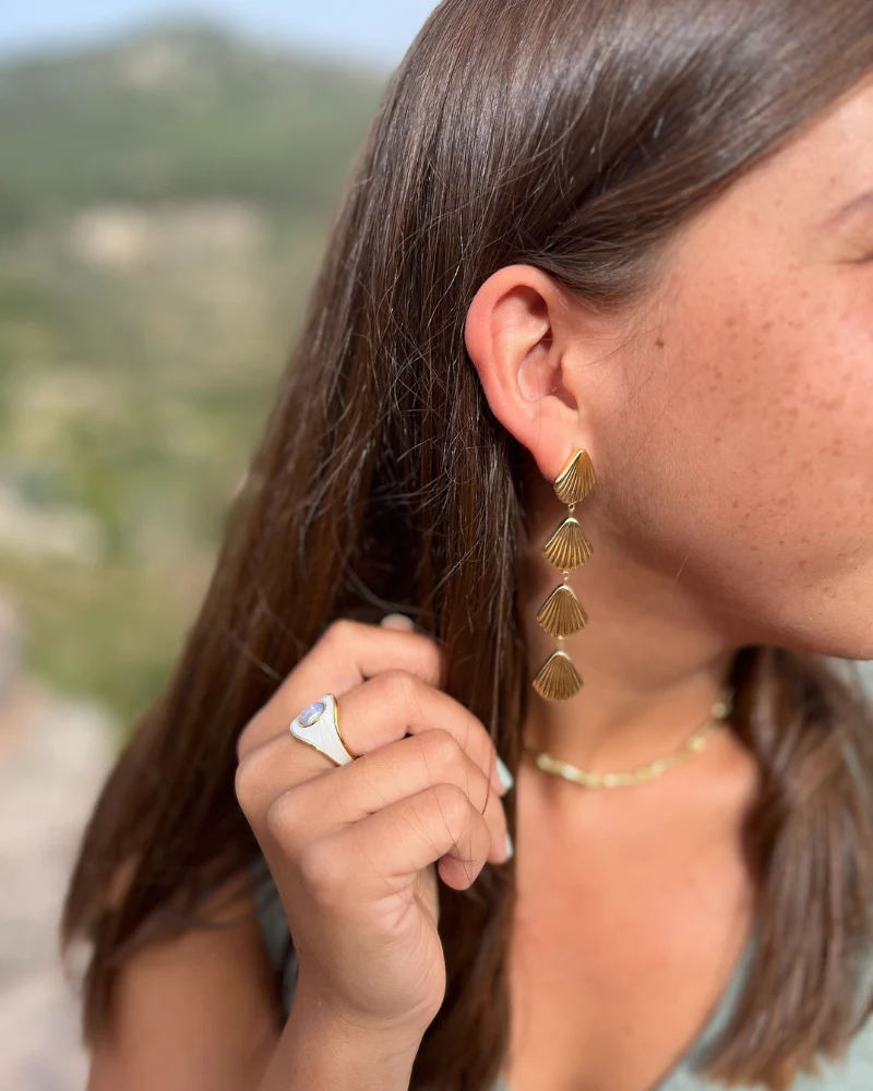 Pendientes conchitas - Image 3