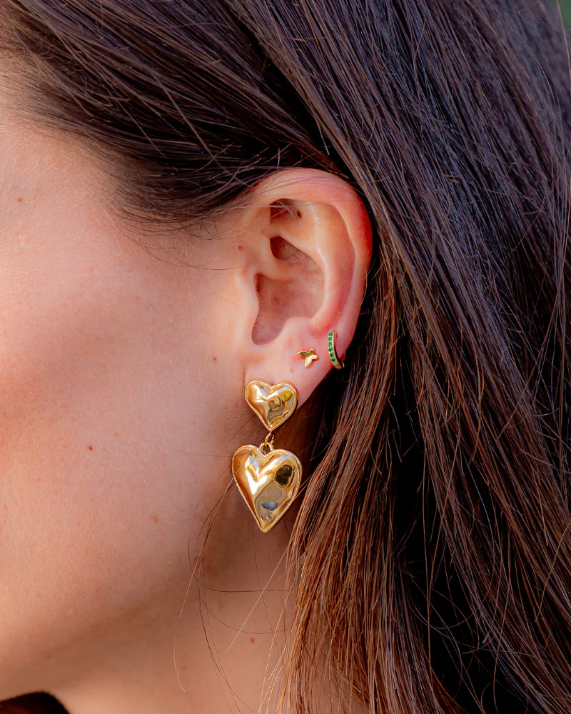 Pendientes Corazón Double - Image 5