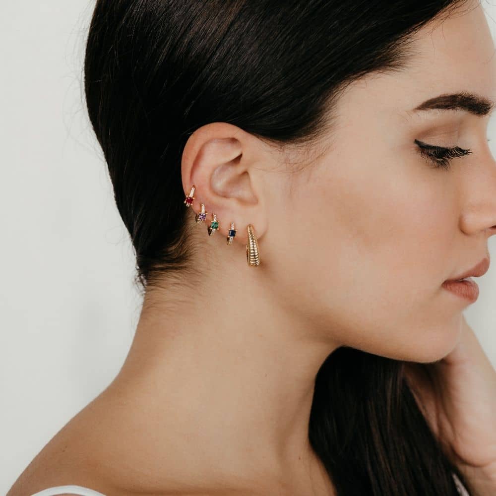 Pendientes Cristall Blanco - Image 2