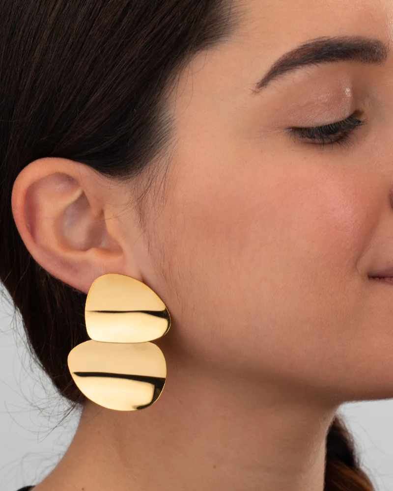 Pendientes Doble Abanico - Image 2
