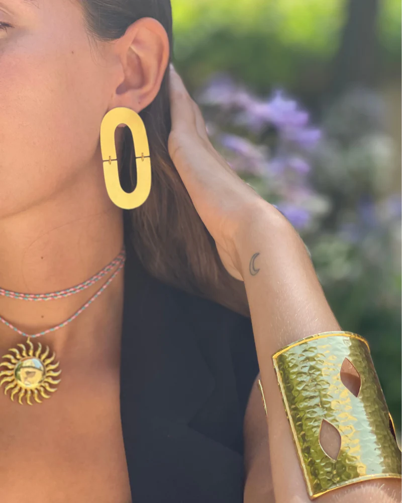 Pendientes Double Round - Image 3