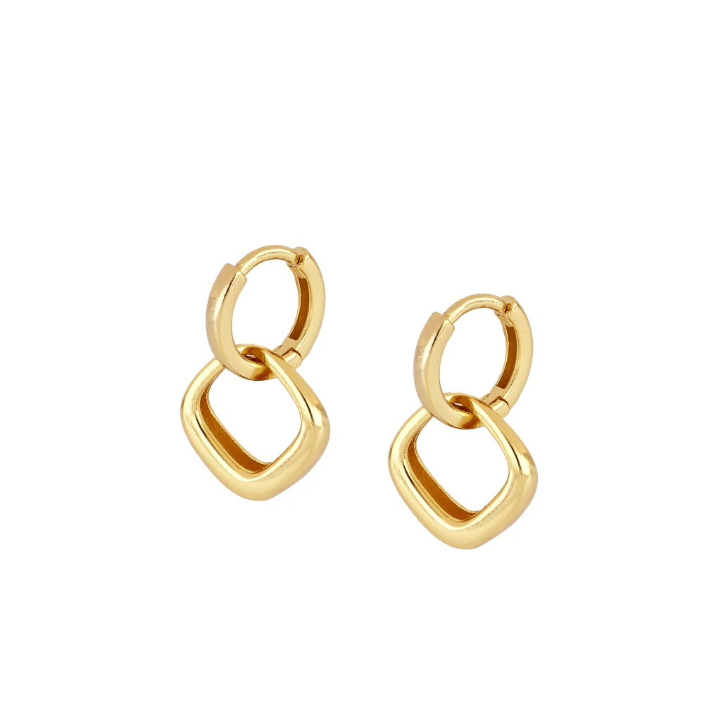 Pendientes double squared