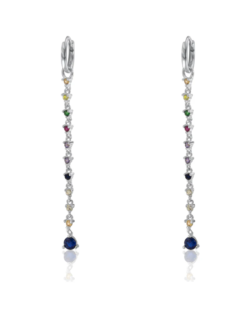 Pendientes Elegance Iris Silver