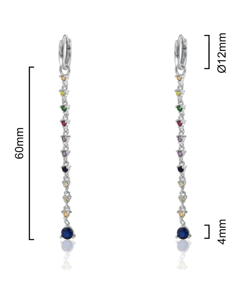 Pendientes Elegance Iris Silver - Image 5