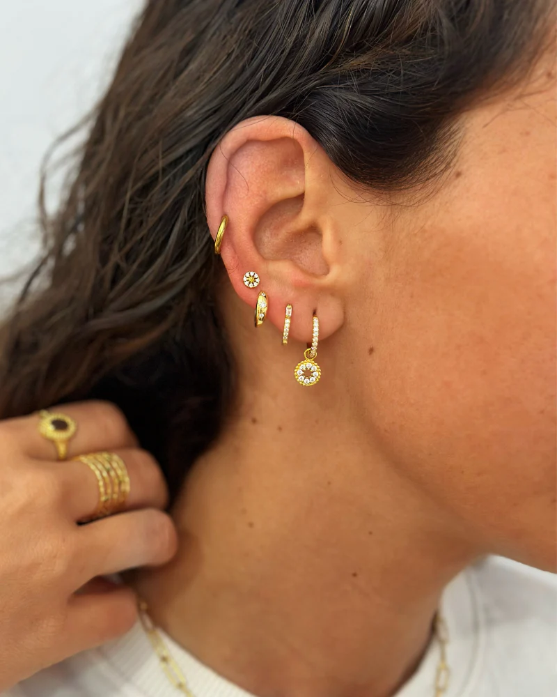 Pendientes flor Ami - Image 2