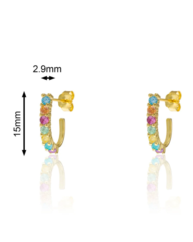 Pendientes gancho iris - Image 4